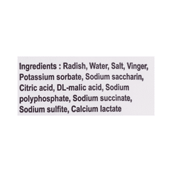 Sajo Pickled Radish-Sliced & Half Cut 200 g