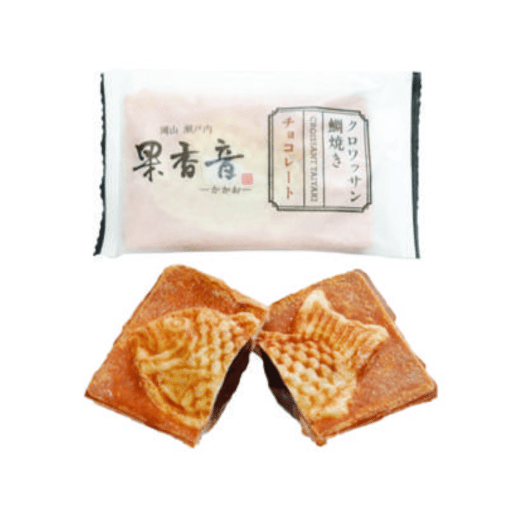 Aツイン　Taiyaki Get Cacao Croissant Taiyaki Chocolate 2.82 oz Delivered | Weee