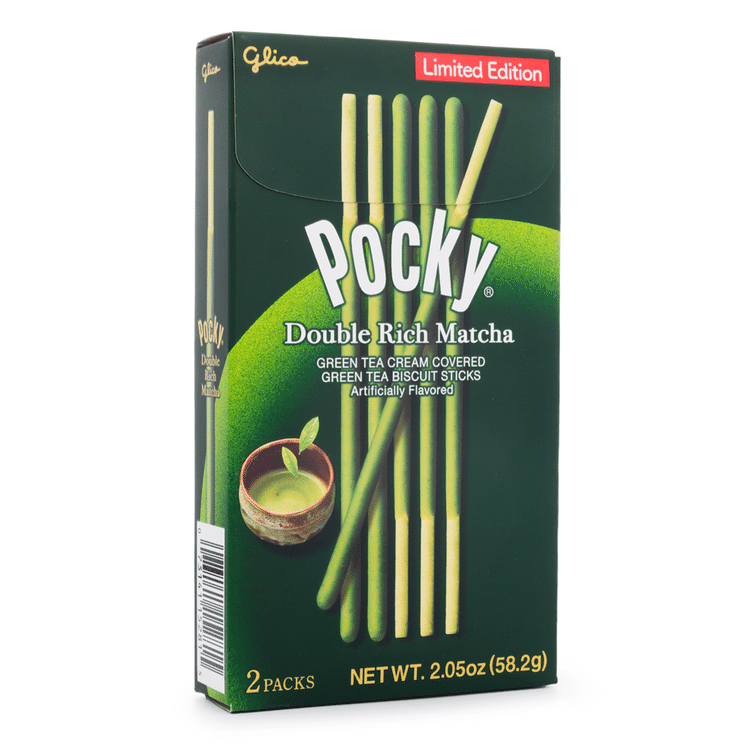 Glico 期間限定 ポッキー 濃い深み抹茶 2.05 オンス - Weee!