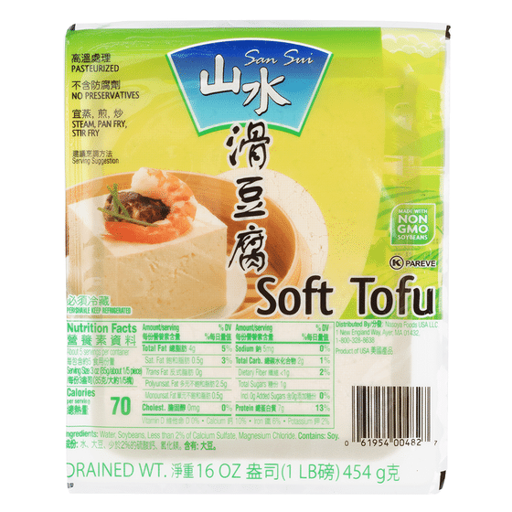 weee_tofuplantbased_Sansui Soft Tofu 454 g