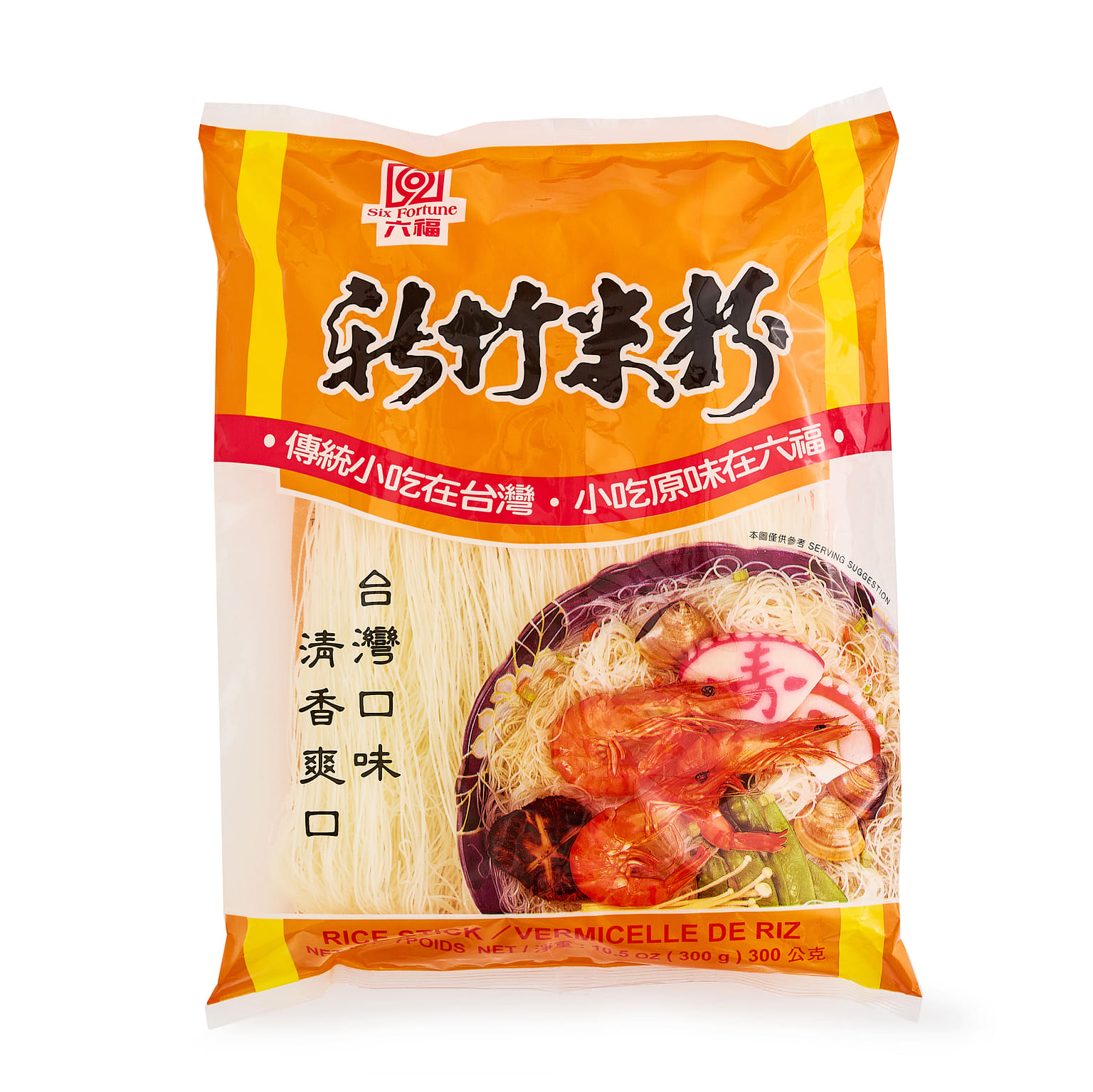 Six Fortune Rice Stick 300 g