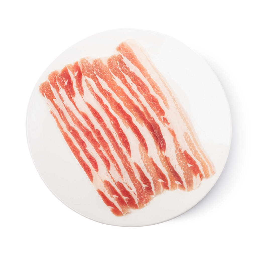 Japanese Style Mugifuji Sliced Pork Belly 2mm, Frozen 1.5 lb