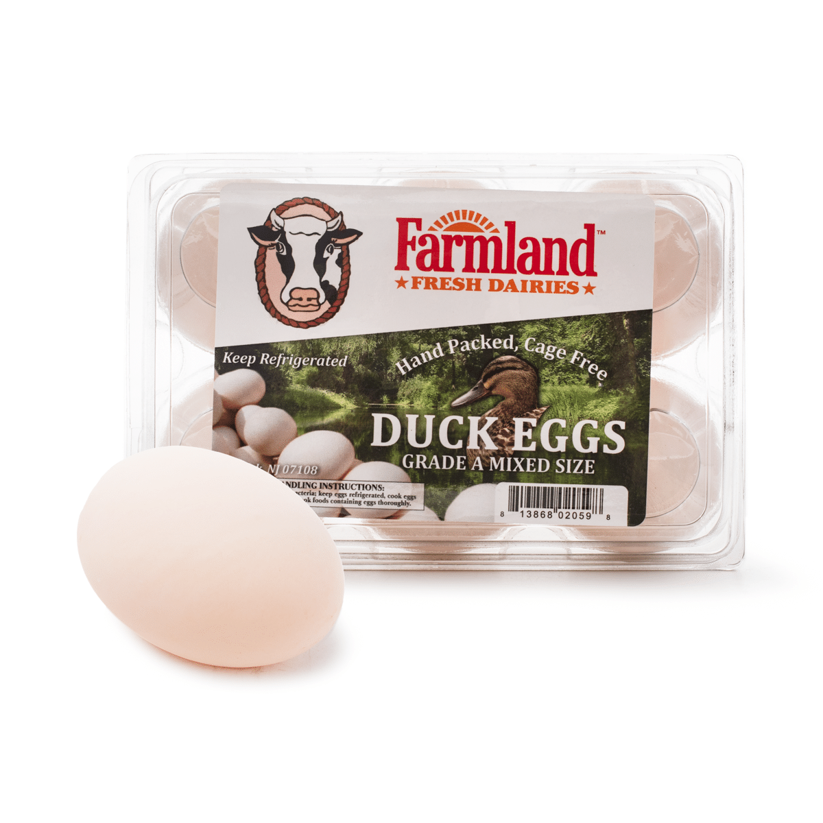 Fresh Duck Eggs 6 count