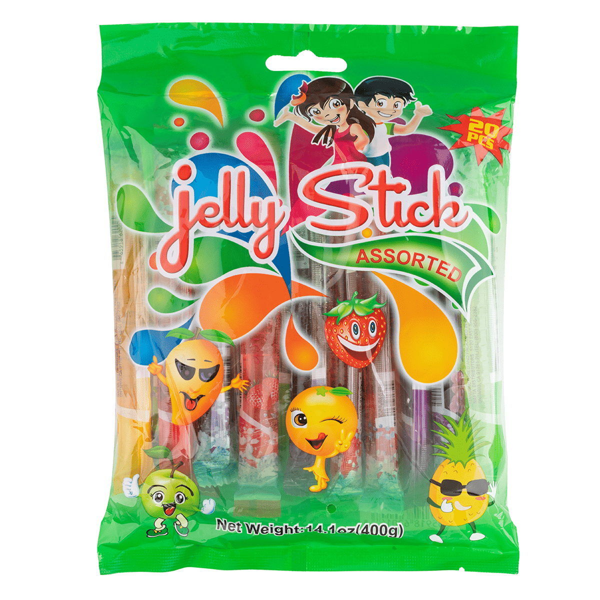 Mi Dulce Mexico Jelly Sticks 20pcs 400 g