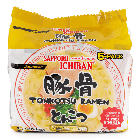 weee_instant_サッポロ一番 インスタントラーメン 豚骨味（5食入り） 18.5 オンス