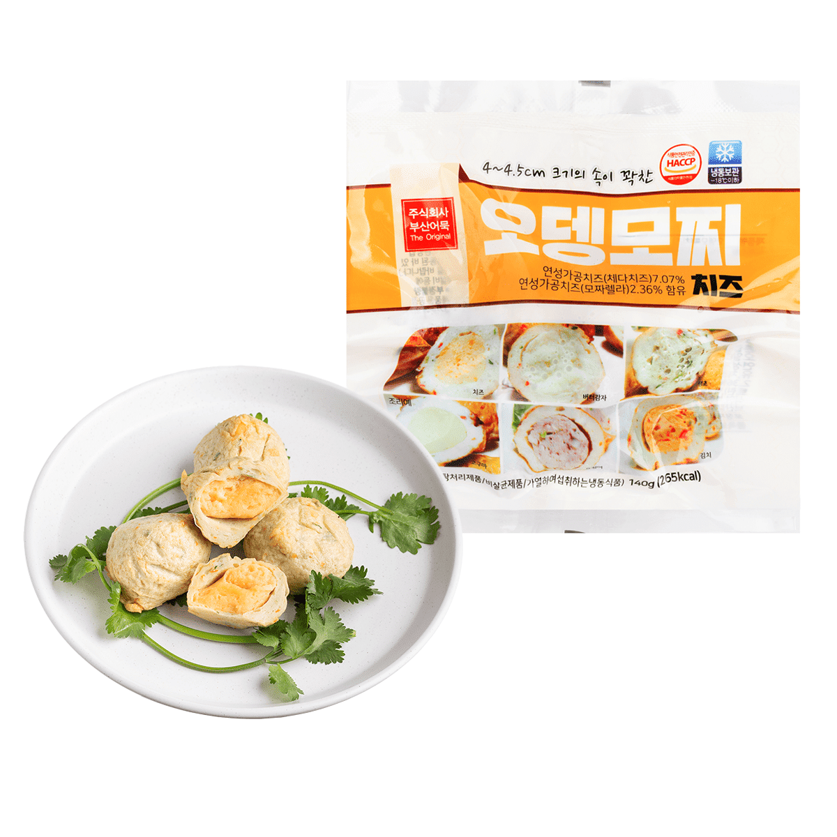 부산어묵 오뎅모찌 치즈맛 140 그램