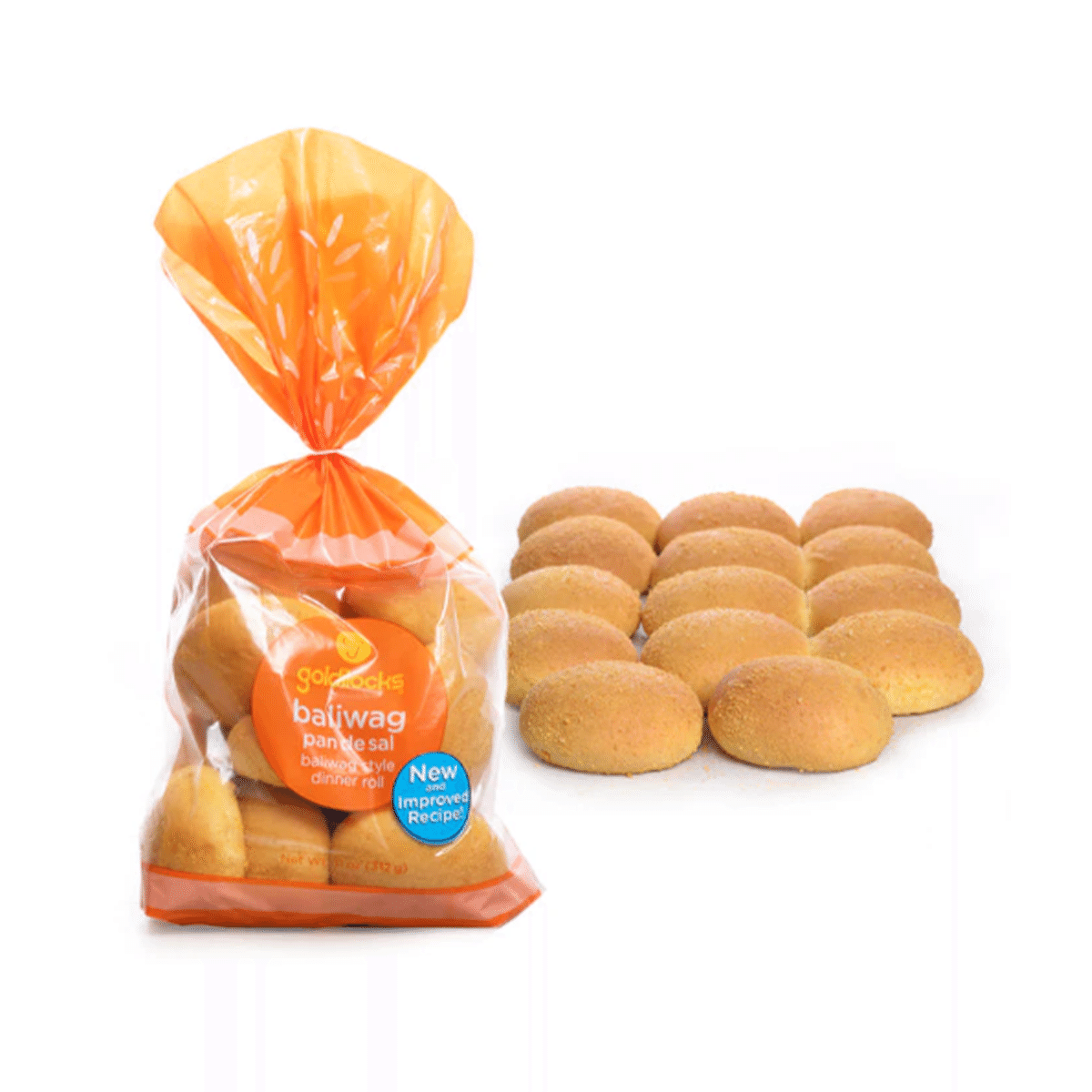 Goldilocks Baliwag 필리핀식 롤빵 냉동 336 그램