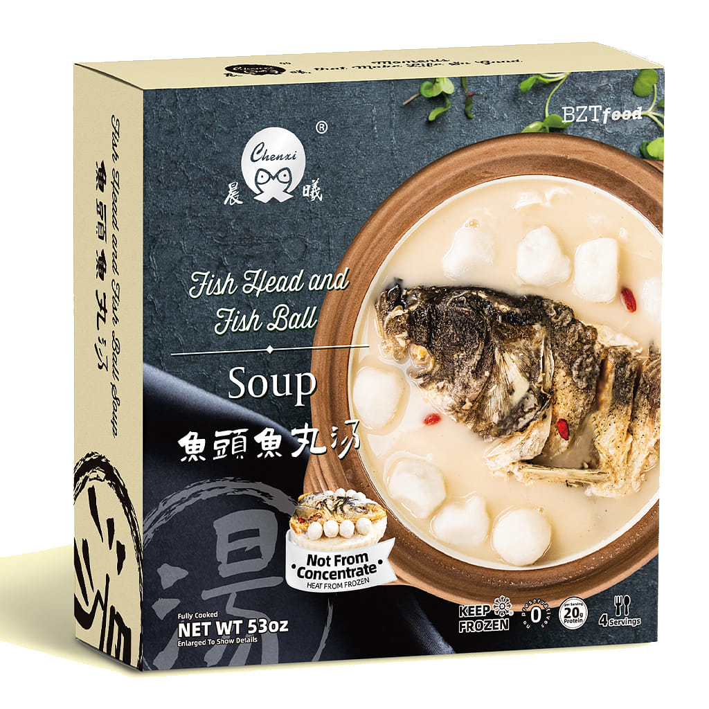 Fish Head and Fish Ball Soup, Frozen 53 oz