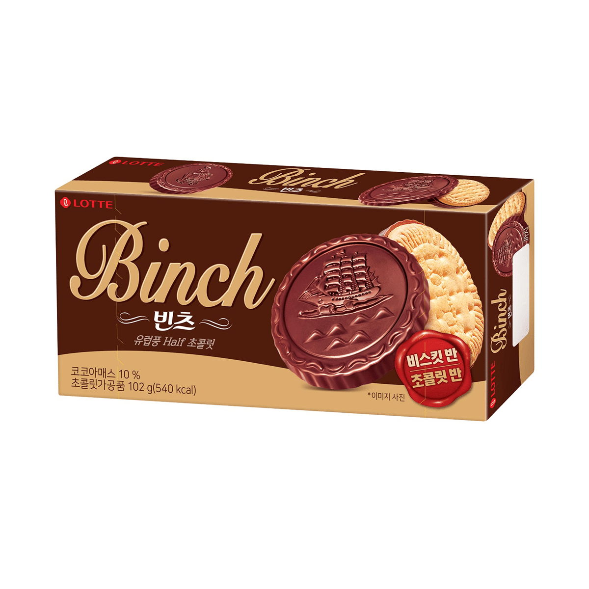 Galletas Binch Lotte 102 gramo(s)