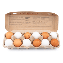Fresh & Free Range Plus Large grade AA eggs 12ct 1 box