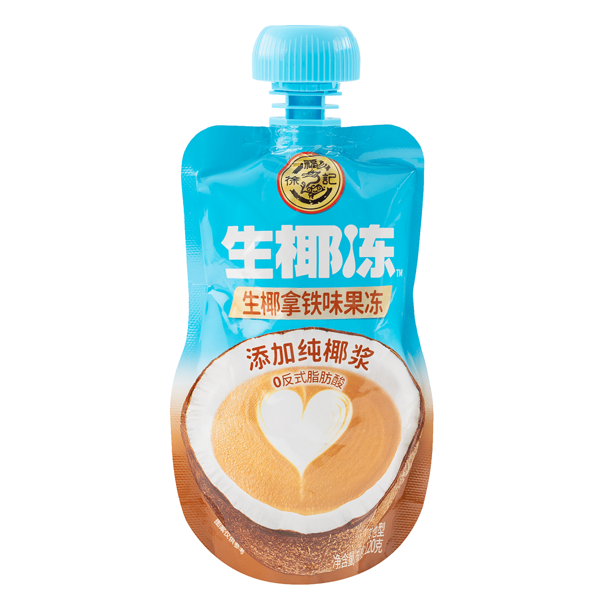 HSU FU CHL Raw Coconut Latte Flavor Jelly 120 g