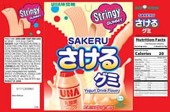 UHA Saker String Chewing Candy Yogurt Flavor 1.16 oz