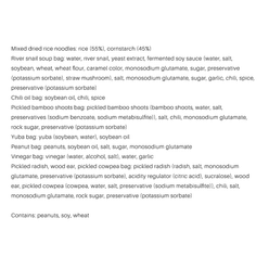 CHOUBAO LIUZHOU LUOSIFEN RICE NOODLE SOUP STRONGER FLAVEOR 350 g