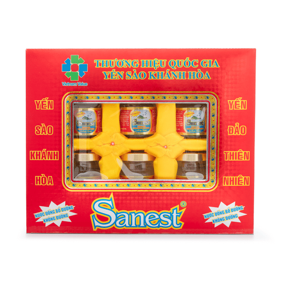 weee_health_Nước Yến Khánh Hòa Hũ Thủy Tinh (Không Đường) 1 hộp*6 phần