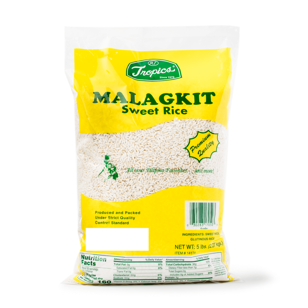Tropics Malagkit Sweet Rice 5 lb