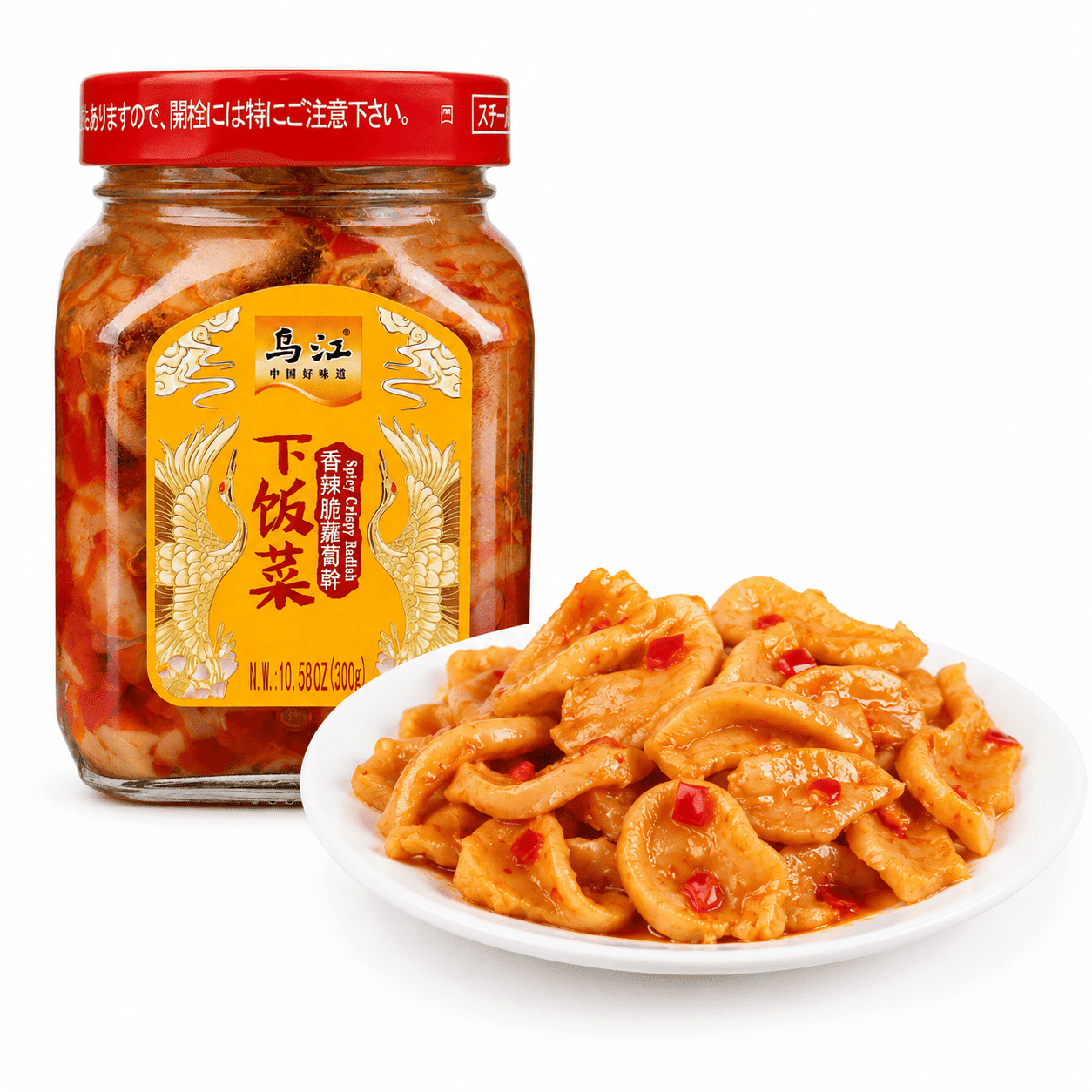 乌江 매콤바삭 무말랭이 300 그램