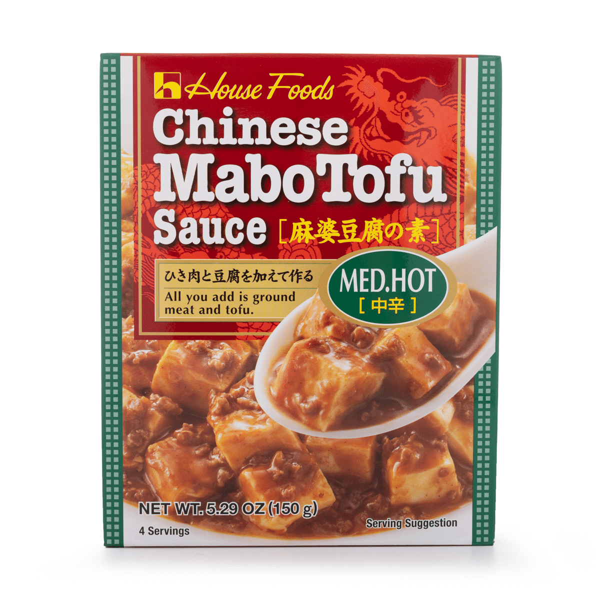 House Foods 마파두부소스 보통매운맛 150 그램*30 팩