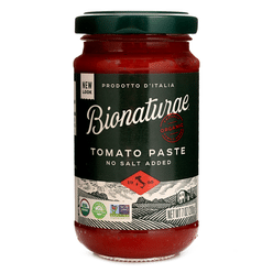 Bionaturae 100% Organic Tomato Paste, No Salt Added 7 oz