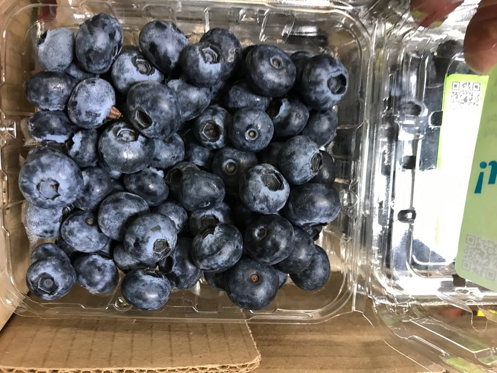 Fresh Blueberries Box - Weee!