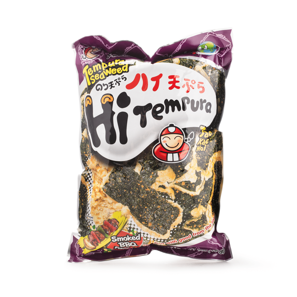 Eastland Food Tempura Seaweed Chips, Smoked BBQ Flavor 40 g