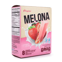 Binggrae Melona Ice Bar, Strawberry flavor 8pcs 560 ml