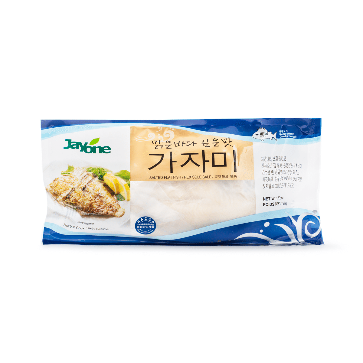 Jayone 맑은 바다 깊은 맛 가자미 12 온스