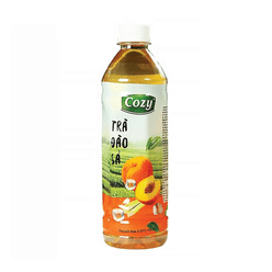 Cozy-Peach Lemongrass Tea Bottle 455 밀리리터