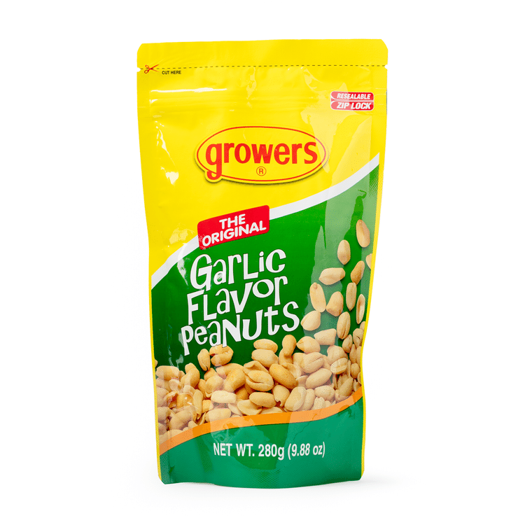 Get Growers Garlic Flavor Peanuts Value Pack Delivered | Weee