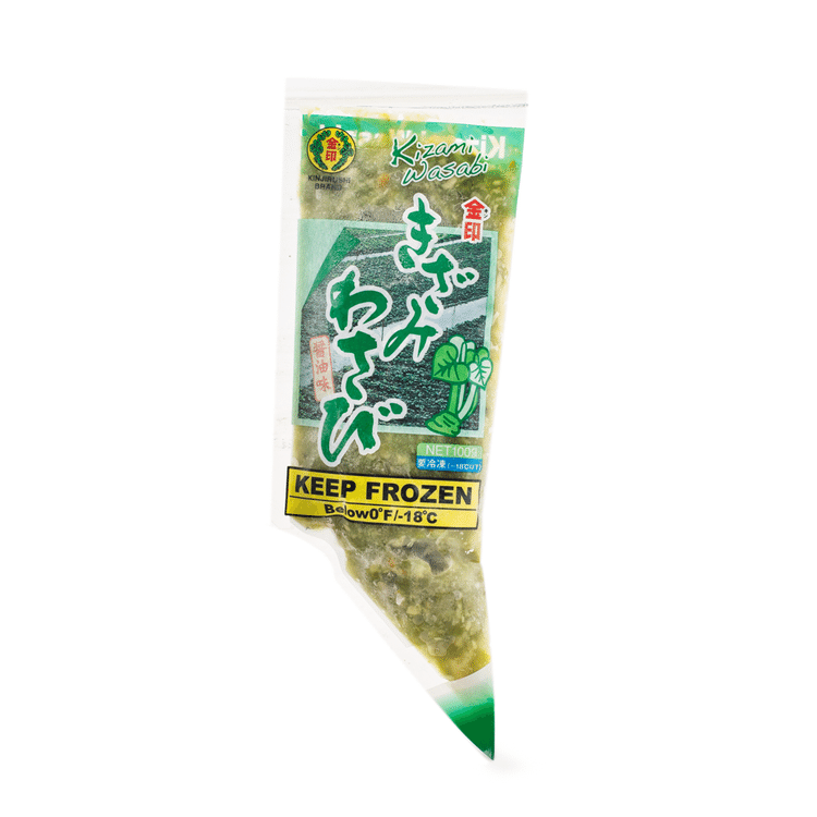 冷凍ヤワゲ　Bambi Get Kinjirushi Kizami Chopped Wasabi Frozen 3.5 oz Delivered