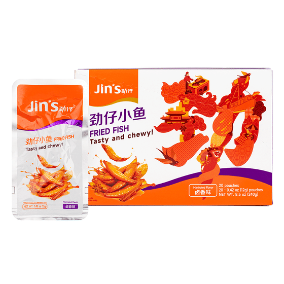 weee_snack_Jinzai Fried Marinated Fish 240 g