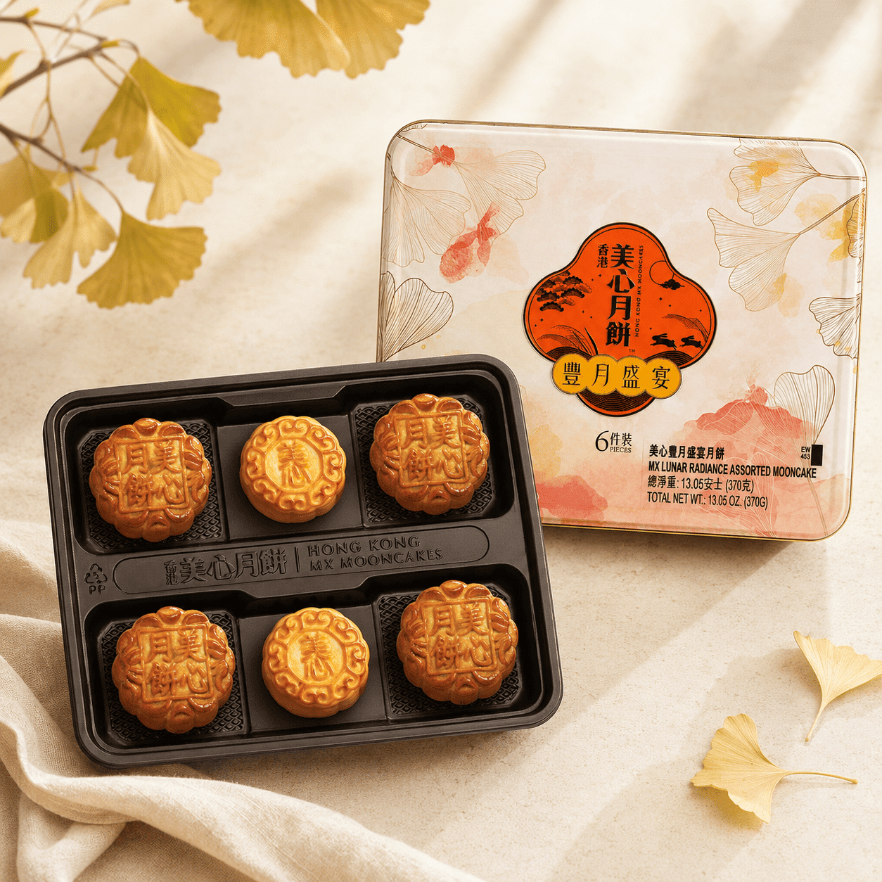 香港美心 豐月盛宴月餅 370 克