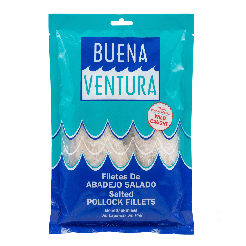Buena Ventura Salted Pollock Fillets 1 lb