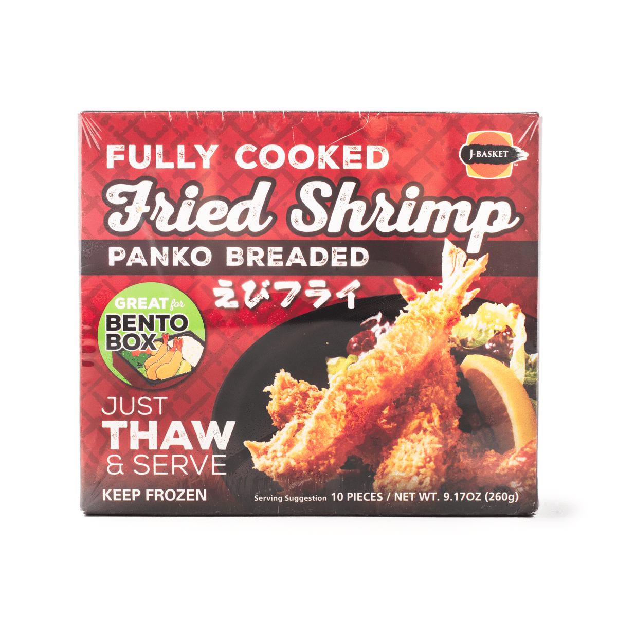 J-Basket Fully Cooked Fried Shrimp, Frozen 270 g
