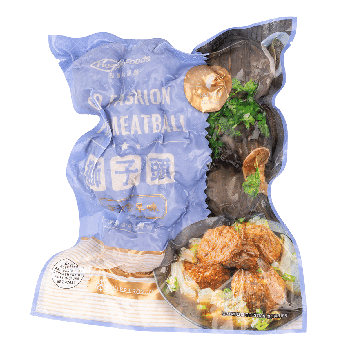Hugo Foods 古早味狮子头 冷冻 16 盎司
