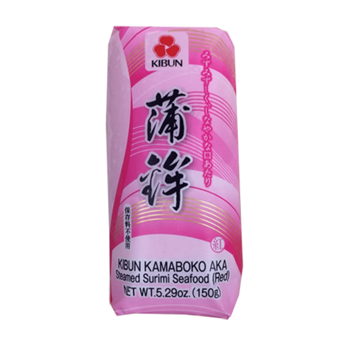 Kibun Kamaboko Fish Cake Red, Frozen 5.29 oz