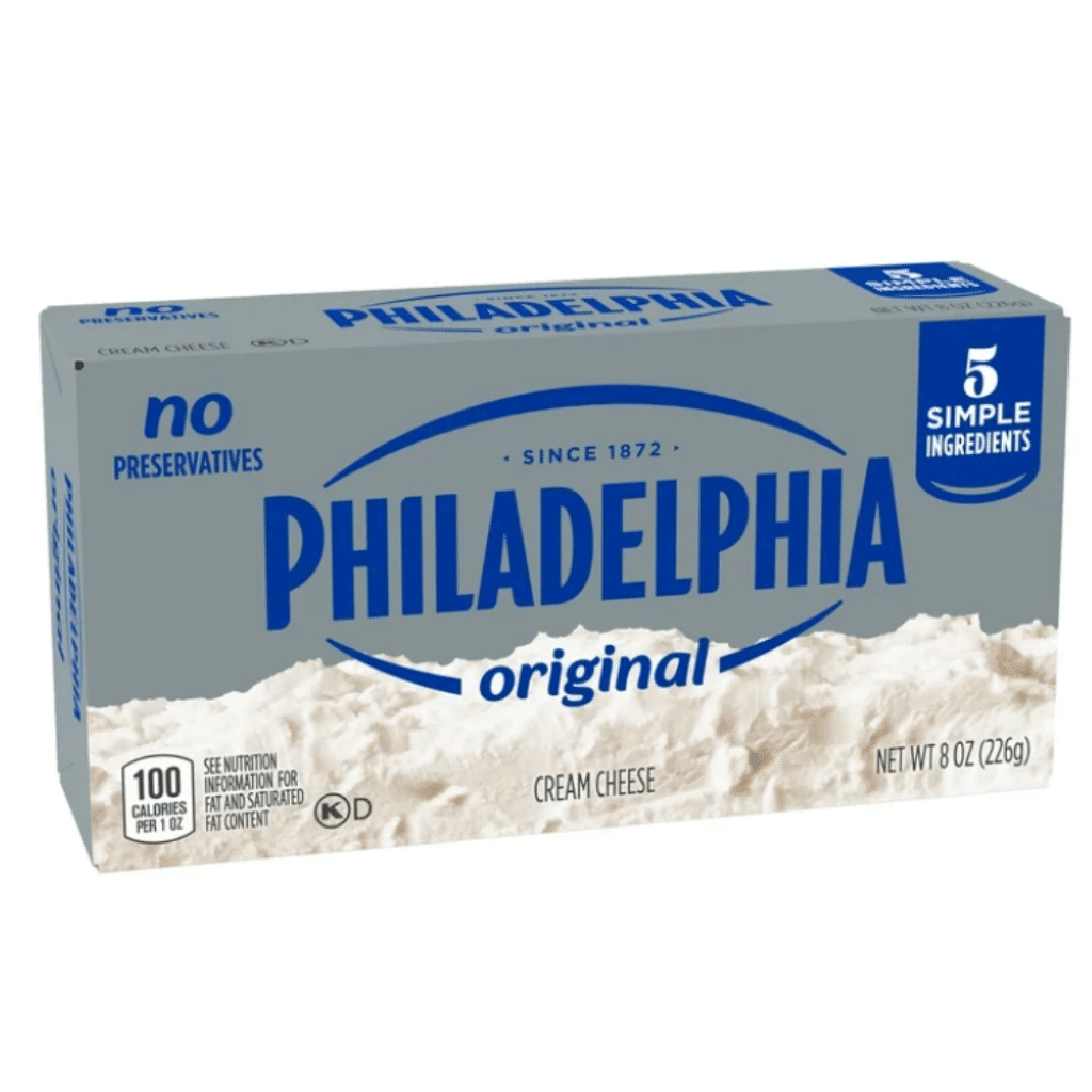 Cream cheese Philadelphia original 8 oz