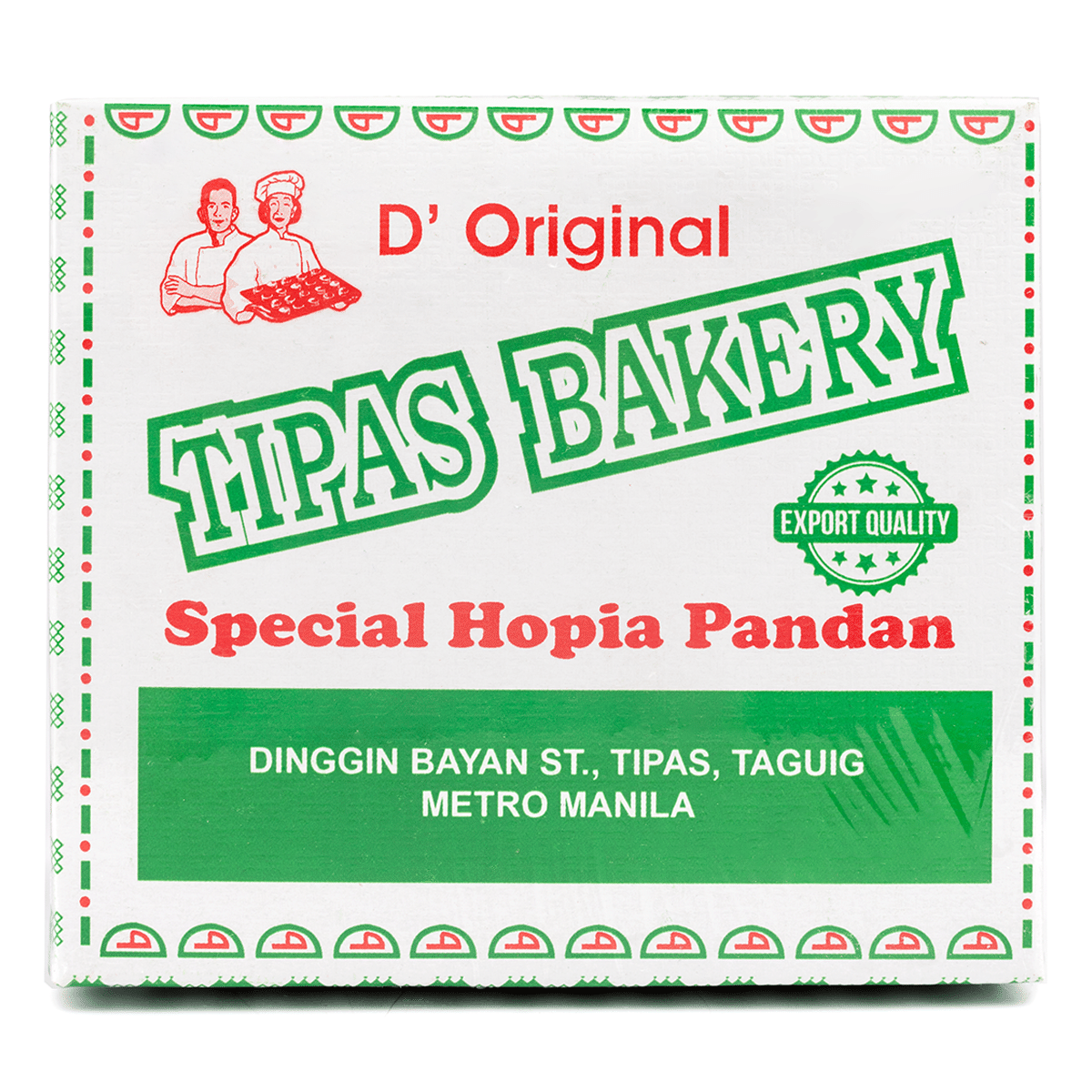 D' Original Tipas Special Hopia Pandan 480 克
