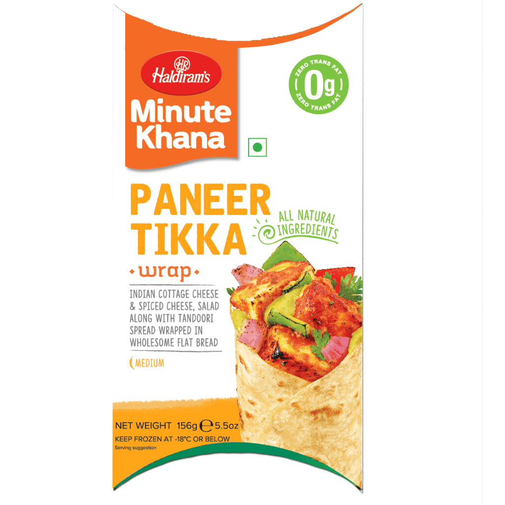 Haldiram's 파니르 티카 랩 156 그램