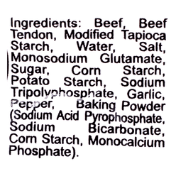 Great Wall Beef Tendon Meatballs Frozen 11 oz