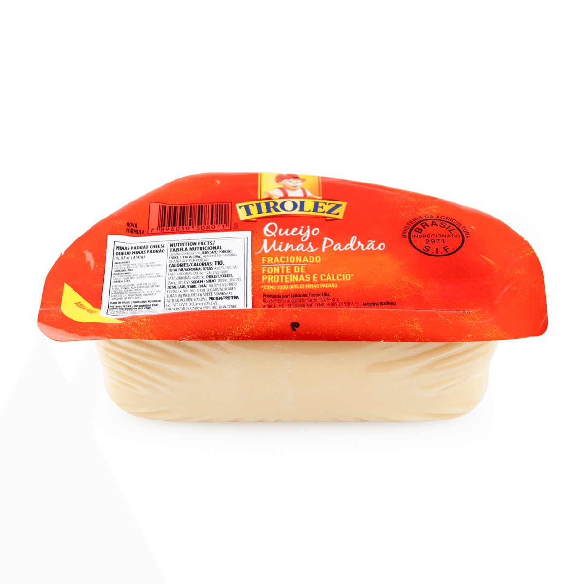 Queso Minas Padrão Tirolez 450 gramo(s)