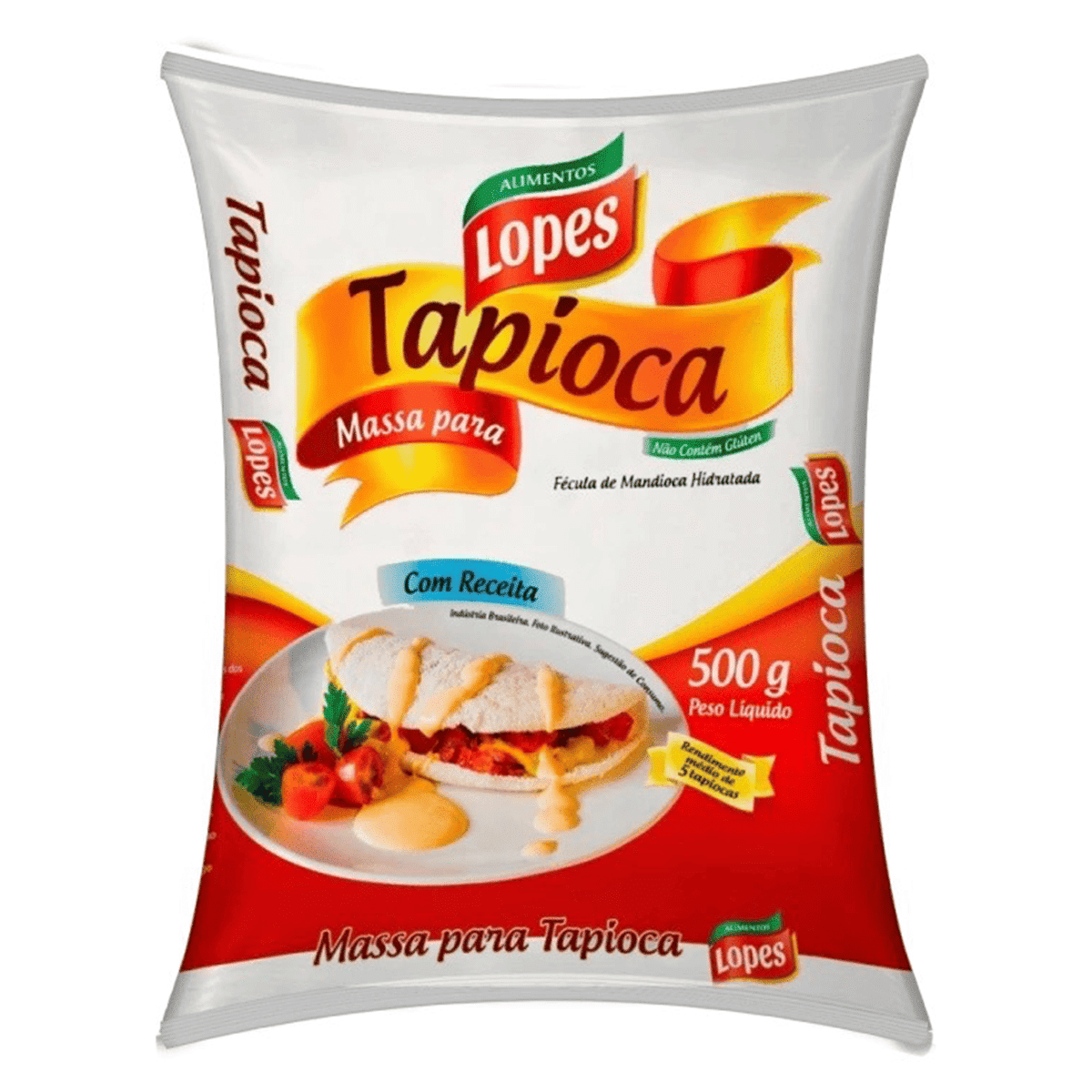 Tapioca Hidratada Lopes 500 g