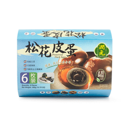 Runyuan Preserved Duck Eggs 6 pieces, no lead 360 g