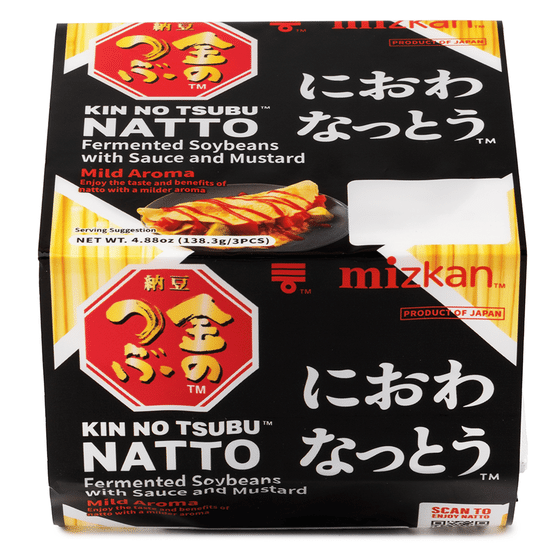 Mizkan Kintsubu Niowa Natto Low Smell Frozen 3pk 4.88 oz