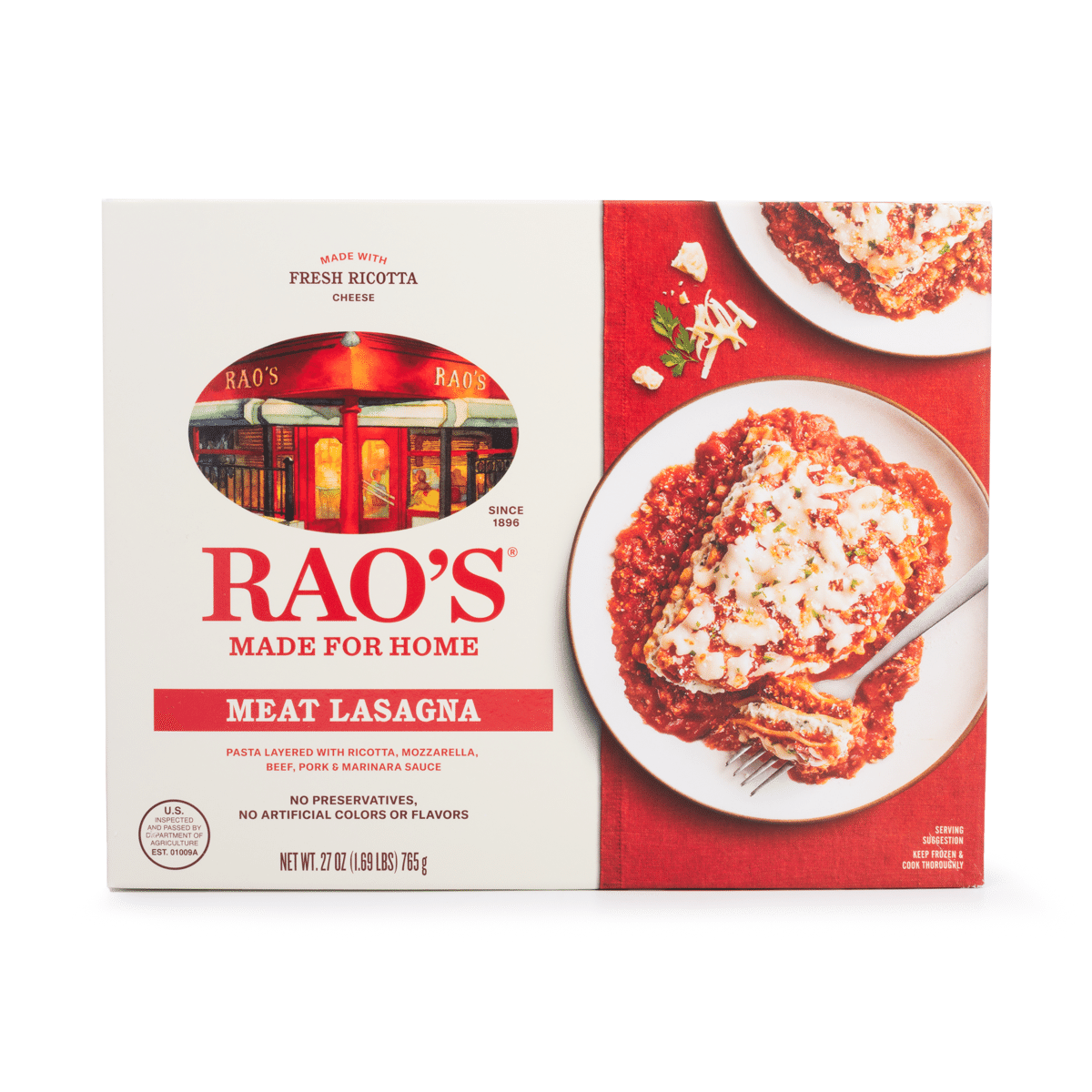 Lasaña de Carne Rao's 27 onza(s)