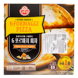 Otoki 6 Formaggi Pizza, Frozen 405 g