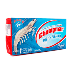 Champmar King-Sized White Shrimp Frozen 40-50ct/1KG 4 lb