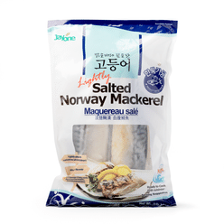 Jayone Salted Norwegian Mackerel-Fillets (6PC), Frozen 30 oz