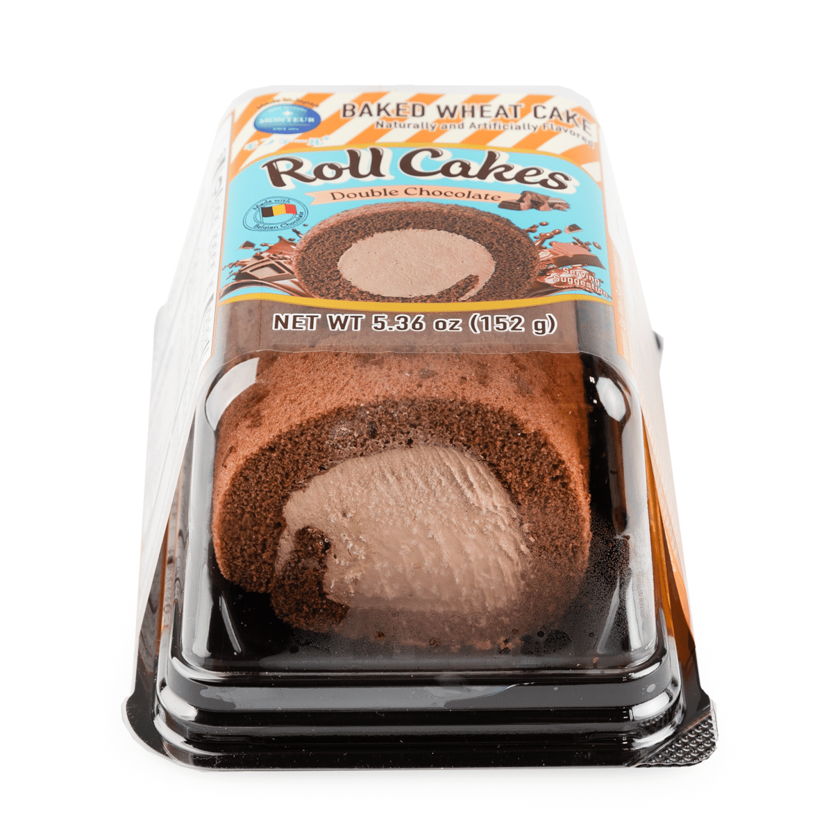 Monteur Milk and Egg Roll Cake Nama Choco Flavor 5pcs, Frozen 5.36 oz