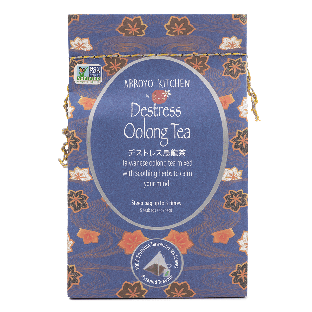 Trà ô long Arroyo Kitchen De-Stress dạng túi lọc 4 g*5 gói