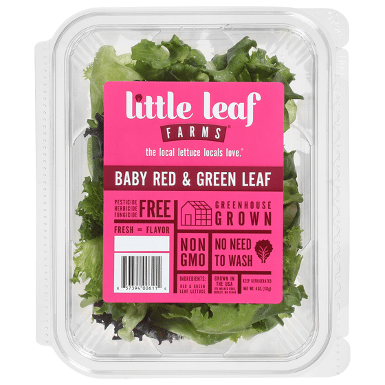 weee_green_Green Leaf & Red Leaf 4 oz
